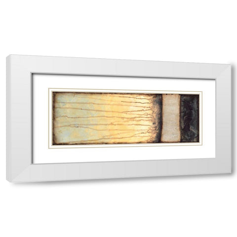 Winter Reverie V White Modern Wood Framed Art Print with Double Matting by Goldberger, Jennifer