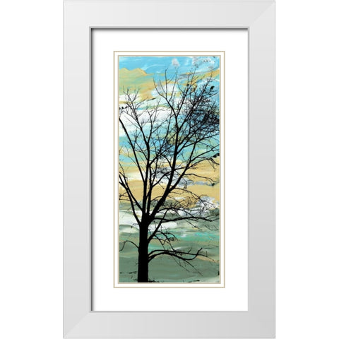 December Morning II White Modern Wood Framed Art Print with Double Matting by Ludwig, Alicia