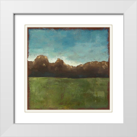 Rural Retreat V White Modern Wood Framed Art Print with Double Matting by Zarris, Chariklia