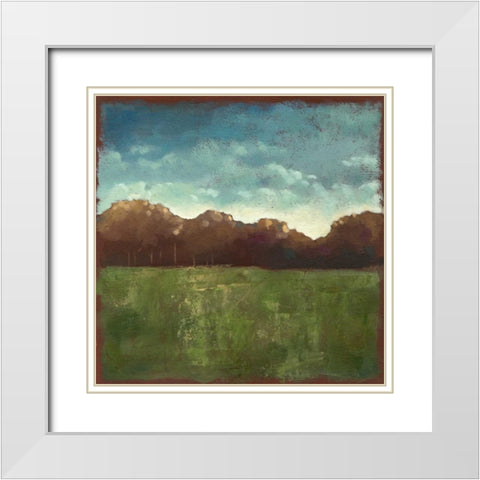 Rural Retreat VI White Modern Wood Framed Art Print with Double Matting by Zarris, Chariklia