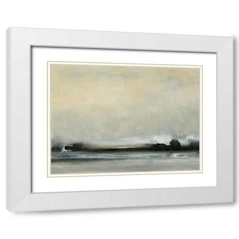 Dusk VI White Modern Wood Framed Art Print with Double Matting by Gordon, Sharon