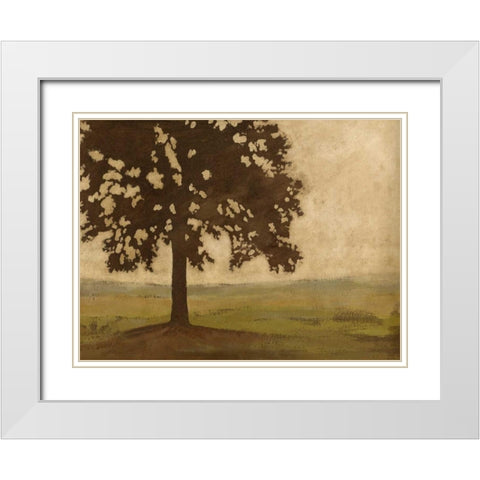 Shenandoah Vista I White Modern Wood Framed Art Print with Double Matting by Meagher, Megan