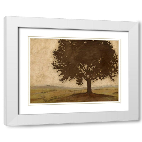 Shenandoah Vista II White Modern Wood Framed Art Print with Double Matting by Meagher, Megan