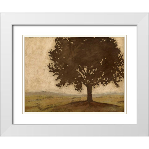 Shenandoah Vista II White Modern Wood Framed Art Print with Double Matting by Meagher, Megan