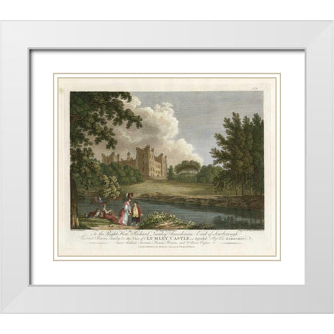 Days of Leisure I White Modern Wood Framed Art Print with Double Matting by Hearne, T.