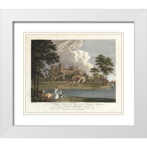 Days of Leisure II White Modern Wood Framed Art Print with Double Matting by Hearne, T.