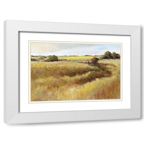 Moving Free White Modern Wood Framed Art Print with Double Matting by Pfannmuller, A. A.
