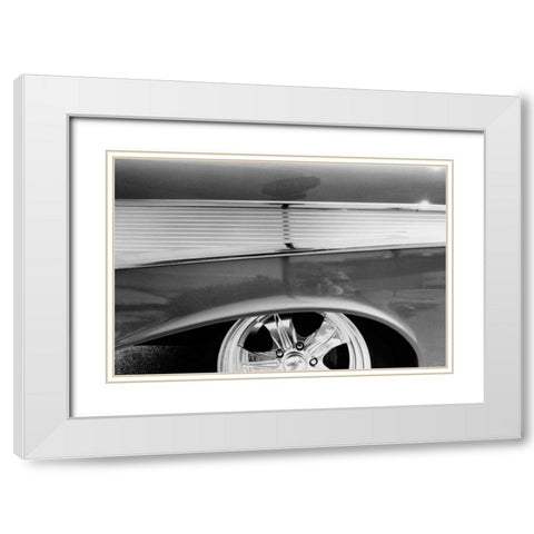 Classic Detail III White Modern Wood Framed Art Print with Double Matting by DeNardo, Laura