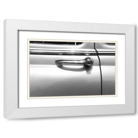 Classic Detail VI White Modern Wood Framed Art Print with Double Matting by DeNardo, Laura