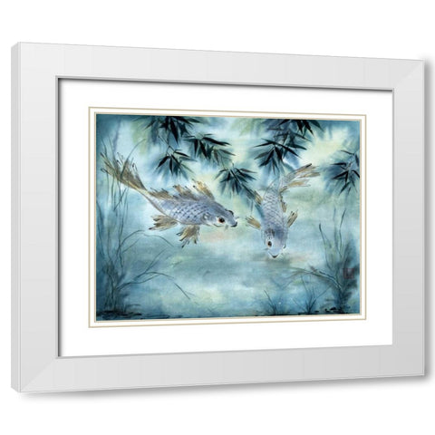 Carpe Diem White Modern Wood Framed Art Print with Double Matting by Parker, Nan Rae