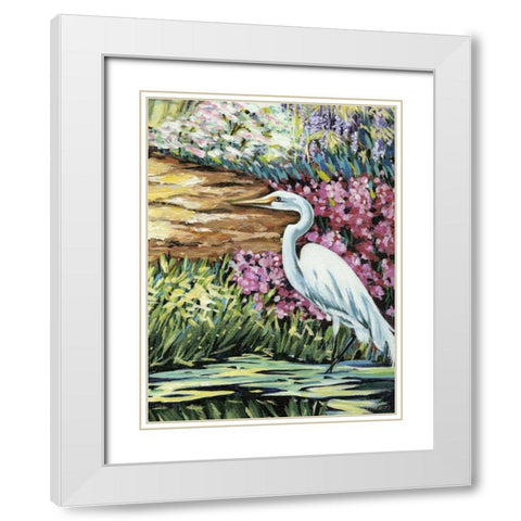 Magical Moment III White Modern Wood Framed Art Print with Double Matting by Vitaletti, Carolee