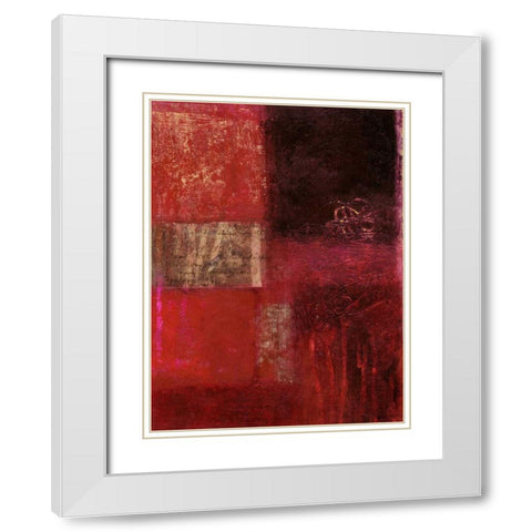 Core II White Modern Wood Framed Art Print with Double Matting by Wyatt Jr., Norman