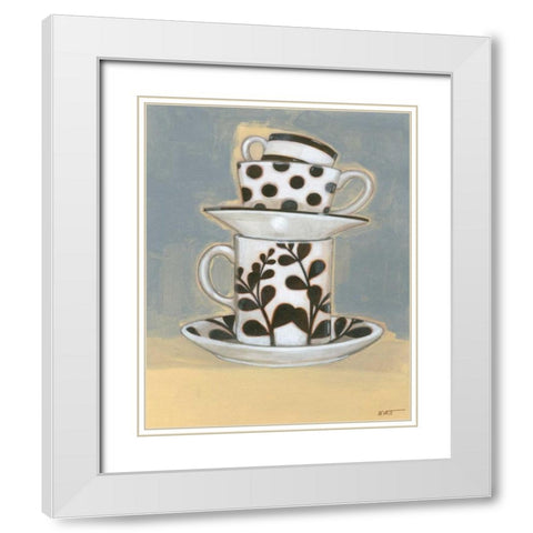 The Last Drop II White Modern Wood Framed Art Print with Double Matting by Wyatt Jr., Norman