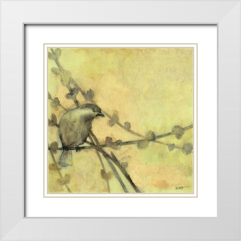 Solitude I White Modern Wood Framed Art Print with Double Matting by Wyatt Jr., Norman
