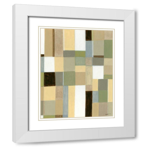 Eco-Friendly II White Modern Wood Framed Art Print with Double Matting by Wyatt Jr., Norman