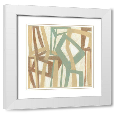 Arbor Day I White Modern Wood Framed Art Print with Double Matting by Wyatt Jr., Norman