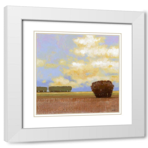 Perfect Day I White Modern Wood Framed Art Print with Double Matting by Wyatt Jr., Norman