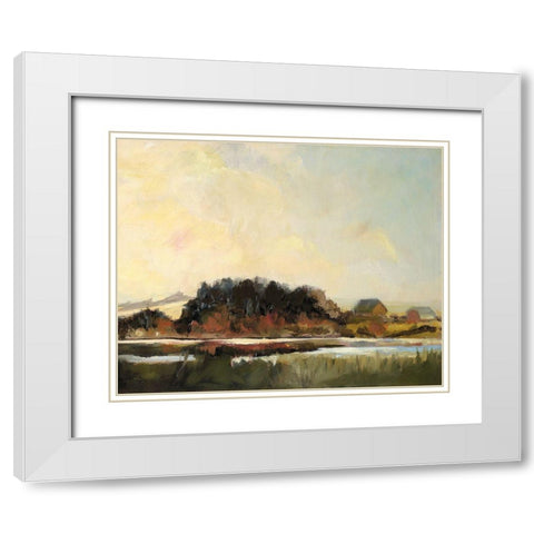 Flemish Winter IV White Modern Wood Framed Art Print with Double Matting by Rutledge, Silvia