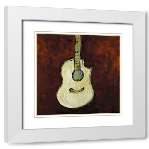 Pick Me IV White Modern Wood Framed Art Print with Double Matting by Hebert, Deann
