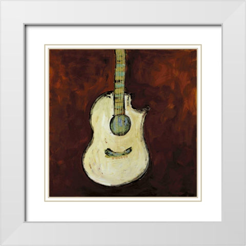 Pick Me IV White Modern Wood Framed Art Print with Double Matting by Hebert, Deann