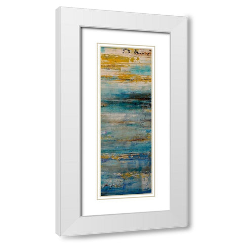 Beond the Sea II White Modern Wood Framed Art Print with Double Matting by Ashley, Erin