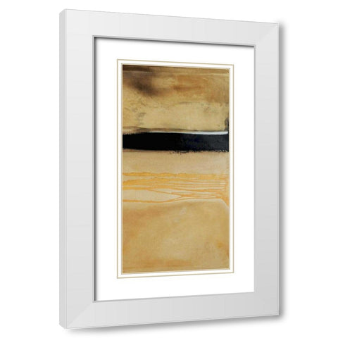 Shanghai I White Modern Wood Framed Art Print with Double Matting by Ashley, Erin