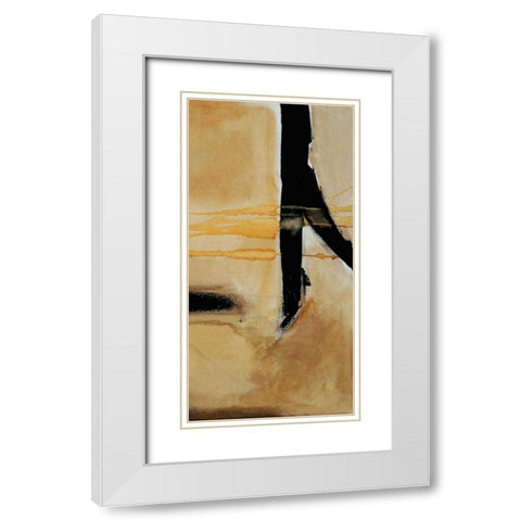 Shanghai II White Modern Wood Framed Art Print with Double Matting by Ashley, Erin