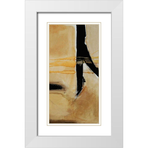 Shanghai II White Modern Wood Framed Art Print with Double Matting by Ashley, Erin
