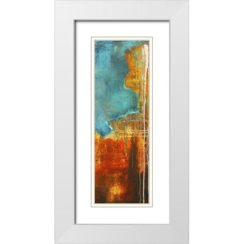 Emeralds Cave I White Modern Wood Framed Art Print with Double Matting by Ashley, Erin
