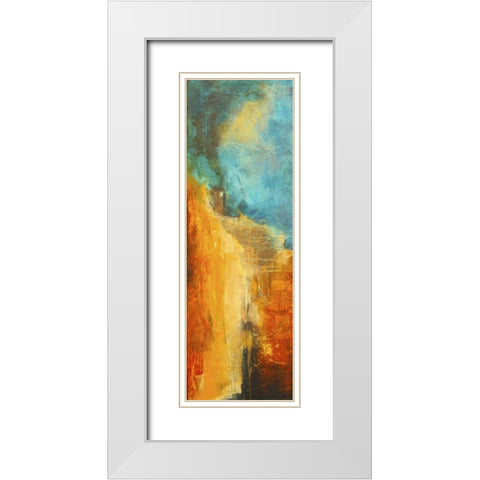 Emeralds Cave II White Modern Wood Framed Art Print with Double Matting by Ashley, Erin
