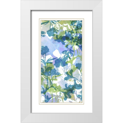 Silhouette Menagerie II White Modern Wood Framed Art Print with Double Matting by Mountain, Ricki