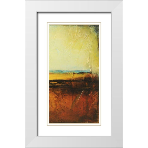 Noon II White Modern Wood Framed Art Print with Double Matting by Ashley, Erin
