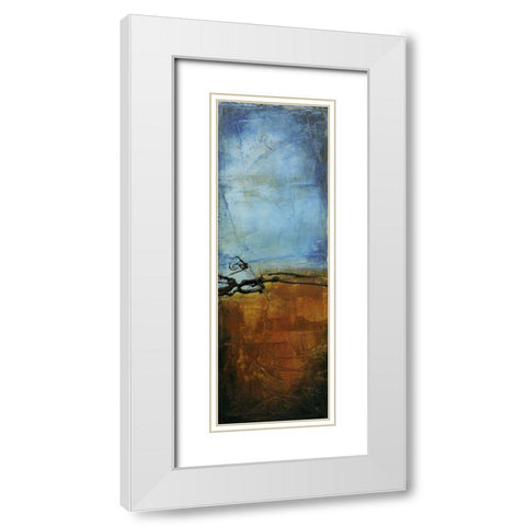 West Side Affair I White Modern Wood Framed Art Print with Double Matting by Ashley, Erin
