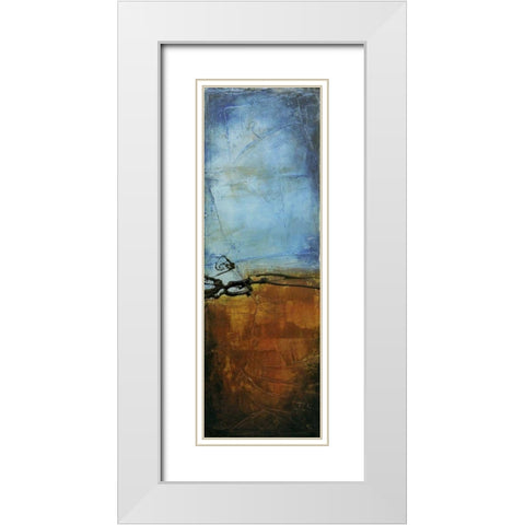 West Side Affair I White Modern Wood Framed Art Print with Double Matting by Ashley, Erin