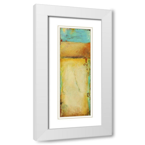 Old Island Harbor II White Modern Wood Framed Art Print with Double Matting by Ashley, Erin