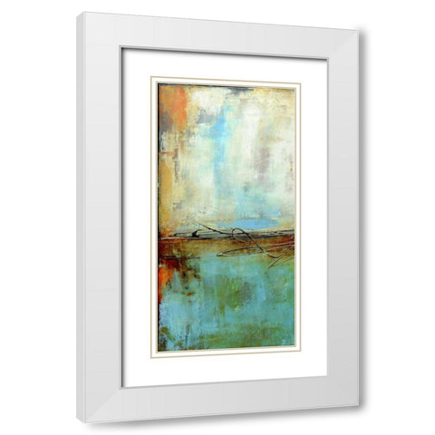 Urban East IV White Modern Wood Framed Art Print with Double Matting by Ashley, Erin