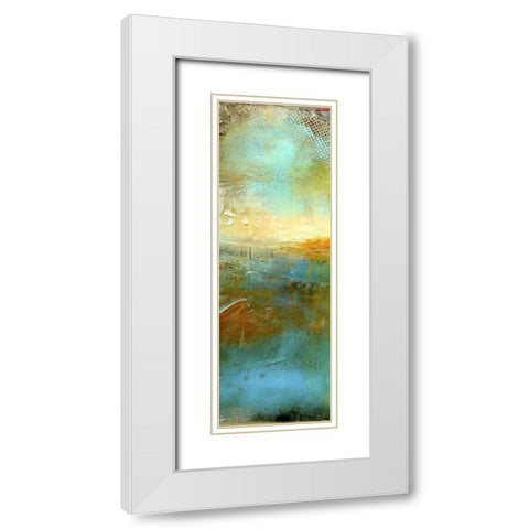 Urban Decay II White Modern Wood Framed Art Print with Double Matting by Ashley, Erin