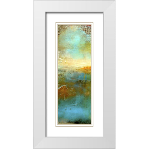 Urban Decay II White Modern Wood Framed Art Print with Double Matting by Ashley, Erin