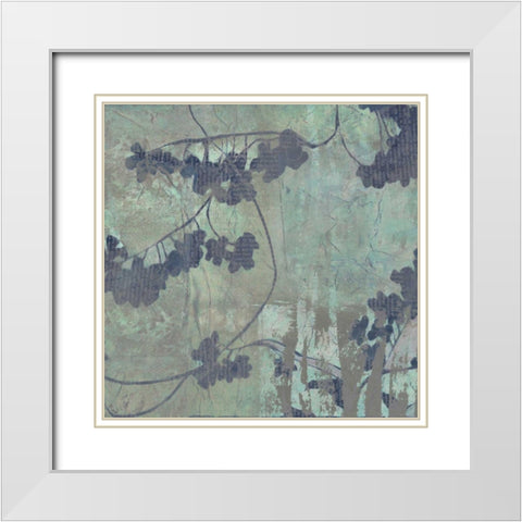 Forgotten Whimsy III White Modern Wood Framed Art Print with Double Matting by Goldberger, Jennifer