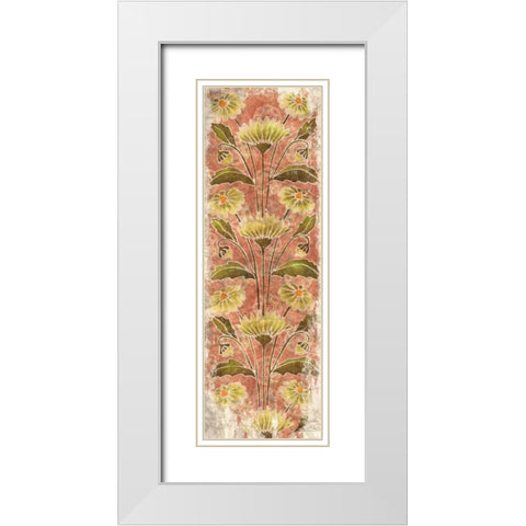 Club Nouveau II White Modern Wood Framed Art Print with Double Matting by Higby, Jason