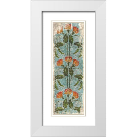 Club Nouveau III White Modern Wood Framed Art Print with Double Matting by Higby, Jason