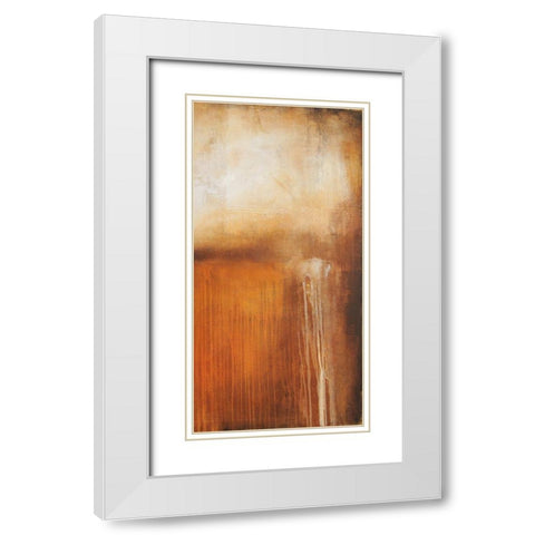 Madison Fields II White Modern Wood Framed Art Print with Double Matting by Ashley, Erin