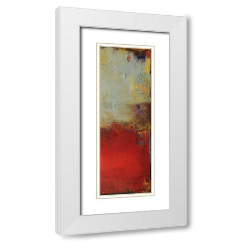 Chicago St. Rush II White Modern Wood Framed Art Print with Double Matting by Ashley, Erin