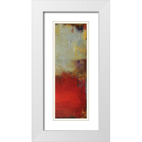 Chicago St. Rush II White Modern Wood Framed Art Print with Double Matting by Ashley, Erin