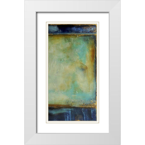 Cry Me a River II White Modern Wood Framed Art Print with Double Matting by Ashley, Erin