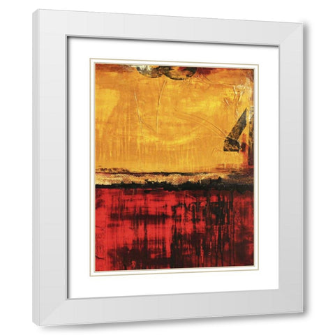 Off Road 34 II White Modern Wood Framed Art Print with Double Matting by Ashley, Erin