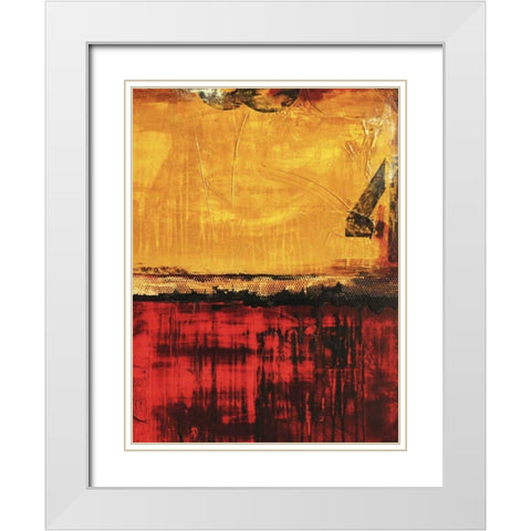 Off Road 34 II White Modern Wood Framed Art Print with Double Matting by Ashley, Erin