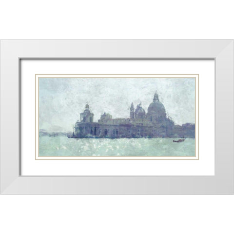 Venice Light I White Modern Wood Framed Art Print with Double Matting by Bay, Noah