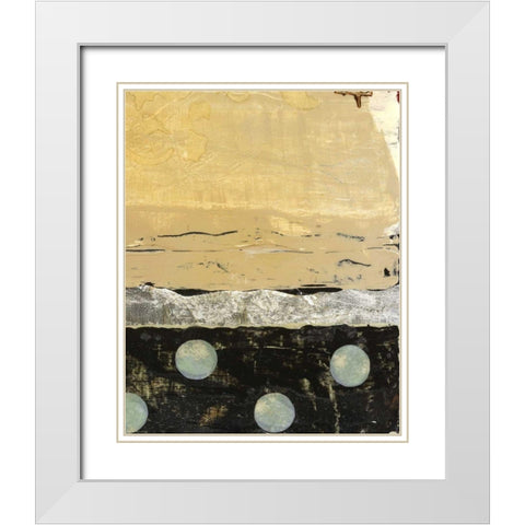 Dirty Weather II White Modern Wood Framed Art Print with Double Matting by Avondet, Natalie
