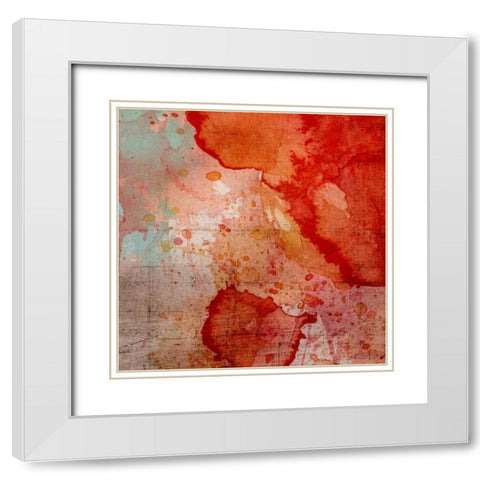 Emerge II White Modern Wood Framed Art Print with Double Matting by Fagalde, Jarman